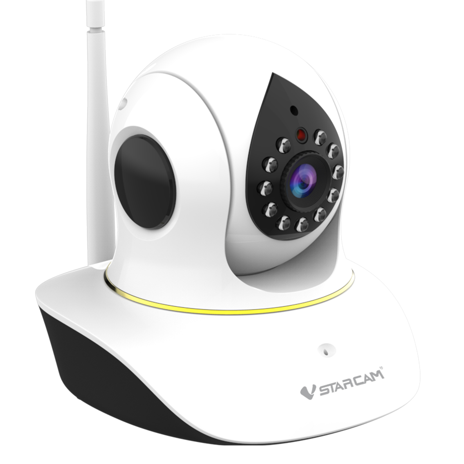 見守りカメラ C38S-P パンチルト対応 WiFi 人物検知 動体検知 ナイトビジョン 双方向音声 ペットカメラ 防犯カメラ PSE 技適 6ヶ月保証